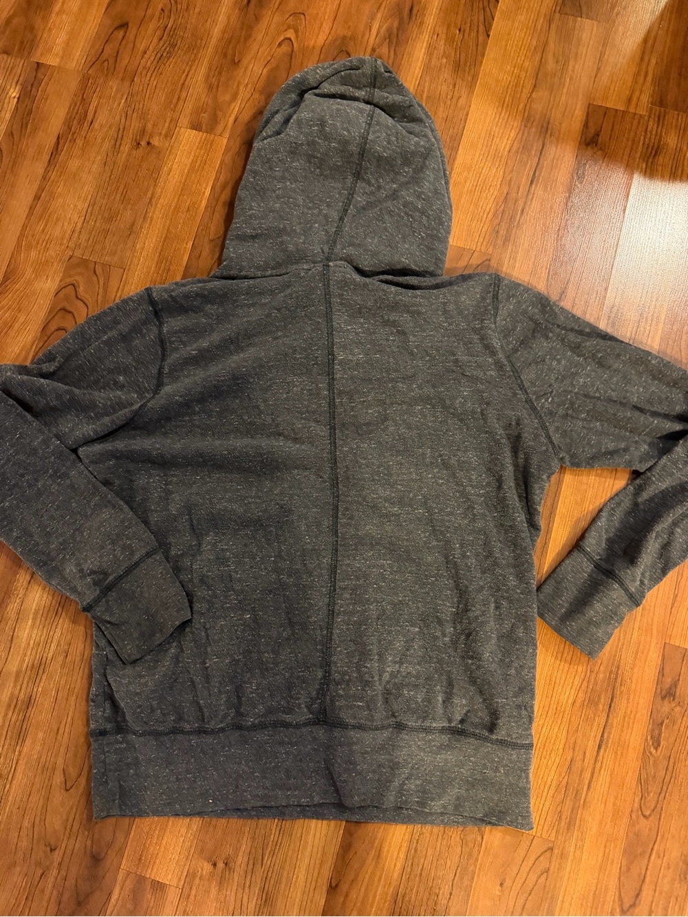 Nike Lightweight Pullover Hoodie in a heathered charcoal/dark gray size XL - Picture 8 of 11